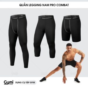 Quần Legging Giữ Nhiệt Pro Combat Thể Thao Cho Nam Thoáng Khí, Co Giãn, Thấm Hút Mồ Hôi, Ôm Sát