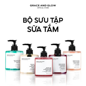 Sữa tắm trắng da dưỡng ẩm tẩy da chết GRACE AND GLOW Body Wash 400ml