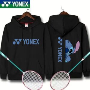 Áo Hoodie thể thao Yonex 2024 Thu Đông Mới Áo Hoodie cầu lông trung tính mềm mại và thoải mái dành cho học si...
